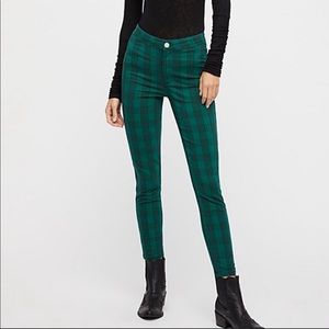 Free People Gingham Pants
